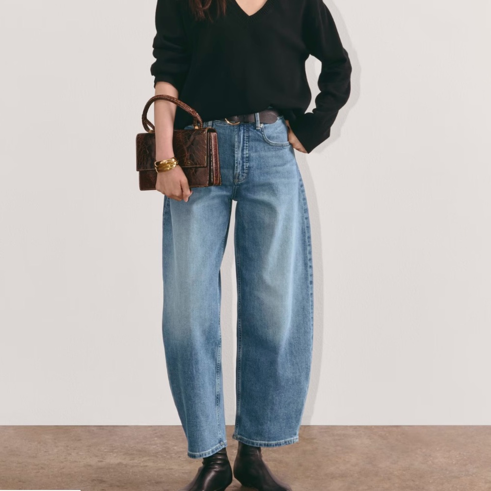 Everlane Way-High Barrel Jean - size 26R